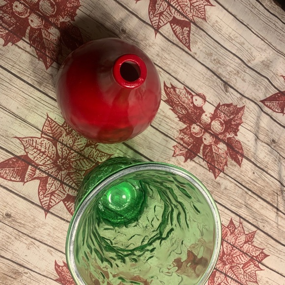 🎄 Vintage xmas 2 decorative Christmas vases🎁 - Picture 4 of 12